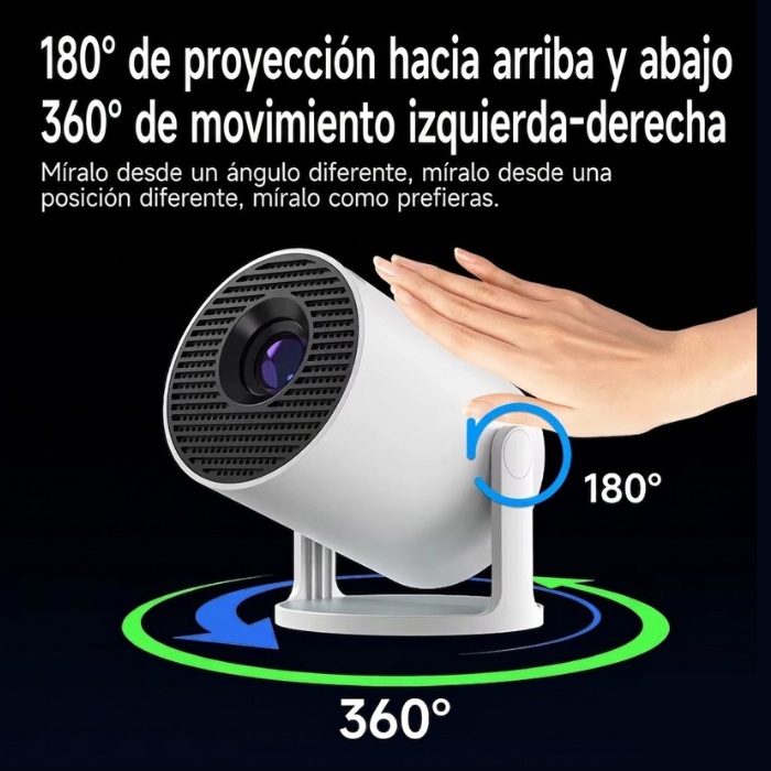 PROYECTOR PORTATIL 4K ANDROID 11 FULL HD SMART WIFI thumb 3