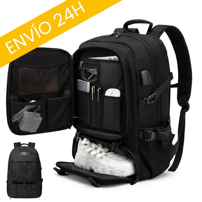 MOCHILA CARRY ON IMPERMEABLE PORTA NOTEBOOK IDEAL FLYBONDI - JETSMART