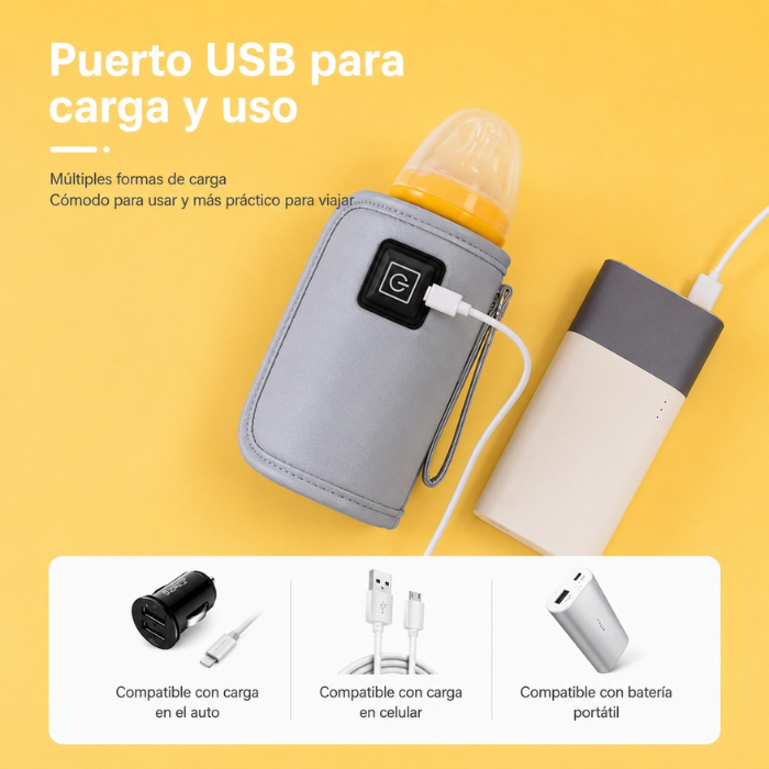 CALENTADOR DE MAMADERA USB 12V PORTÁTIL PARA BEBÉS thumb 7
